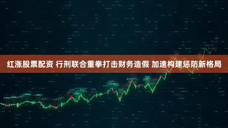 红涨股票配资 行刑联合重拳打击财务造假 加速构建惩防新格局